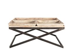 ORTA SEHPA 3 TEPSILI M-14384 BUYUK 120x120x55cm 611KHC - 5