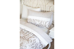 PALEZZE NEVRESİM TAKIMI 160X220 TK 4 PRC KREM-KAHVE - 4