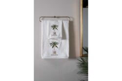 PALM 30X50 CM HAVLU KREM - 6