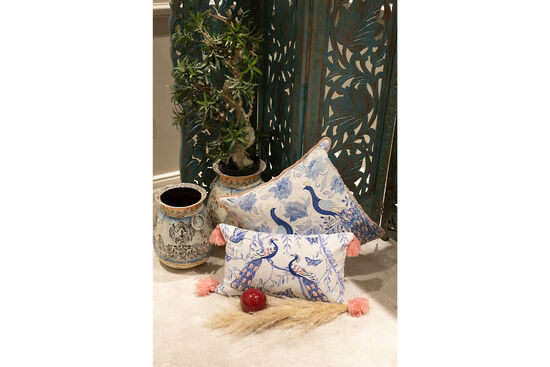 PEACOCK-2 KIRLENT (AC1083) MAVİ 30x50cm - 5