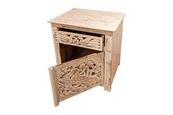 PEACOCK KOMODİN BEYAZ 41x51x61cm TK-13331-TK-13201-TK-13160-TK-012501-MH-TK-193-TK-013271-TK-013331-TK-013938-TK-013391 - 5