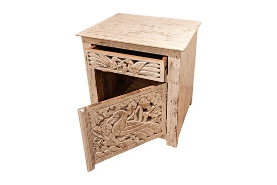 PEACOCK KOMODİN BEYAZ 41x51x61cm TK-13331-TK-13201-TK-13160-TK-012501-MH-TK-193-TK-013271-TK-013331-TK-013938-TK-013391 - 5