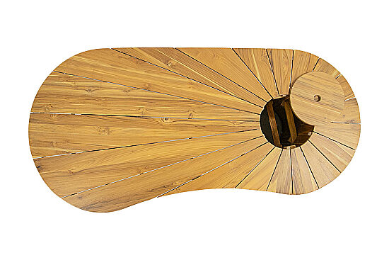 PEANUT OVAL YEMEK MASASI 100x200x75cm - 5