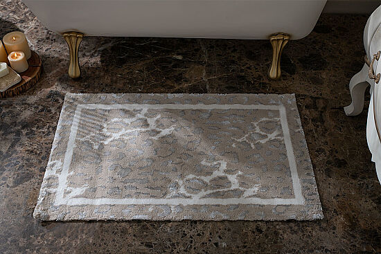 PELO 60X100 PASPAS EKRU-BEJ-SİLVER - 5