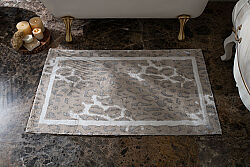 PELO 70X120 PASPAS EKRU-BEJ-SİLVER - 5