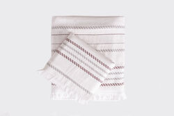 PENZA PESTAMAL HAVLU SET 2 PRC BORDO (50X80 + 70X140) - 3