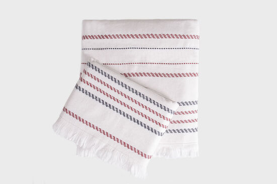 PENZA PESTAMAL HAVLU SET 2 PRC KIRMIZI (50X80 + 70X140) - 3