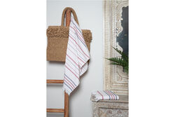 PENZA PESTAMAL HAVLU SET 2 PRC KIRMIZI (50X80 + 70X140) - 5