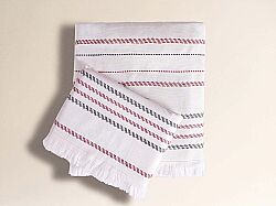 PENZA PESTAMAL HAVLU SET 2 PRC KIRMIZI (50X80 + 70X140) - KERVAN