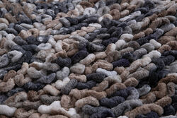 PIENA PASPAS KAHVE-LACIVERT-BEJ 70x120cm - 3