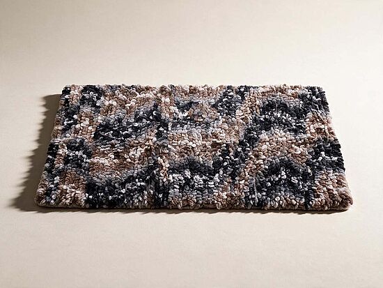 PIENA PASPAS KAHVE-LACIVERT-BEJ 90x150cm - 1
