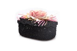 POLENTI KUCUK KUTU SIYAH 21.5x14x8.5 cm - KERVAN