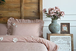 PREMİUM NEVRESİM TAKIMI 160X220 TK 4 PRC KİREMİT - LINDA