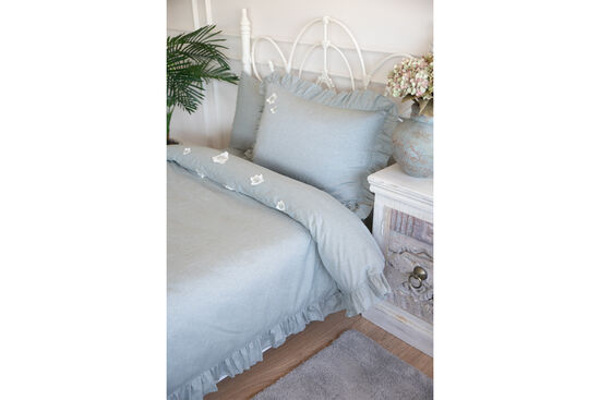 PREMİUM NEVRESİM TAKIMI 160X220 TK 4 PRC YEŞİL - 7
