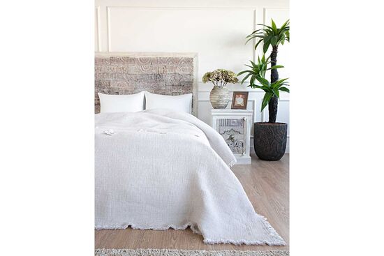 PREMİUM YATAK ÖRTÜSÜ ÇK. 240X250 CM TAŞ - 2