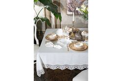 RANOSSE DEKORATİF PEÇETE KREM 45x45cm - 3