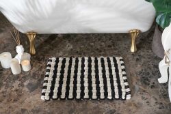 RAPPORTO PASPAS 40x60 CM EKRU-SİYAH - 5