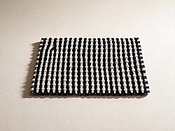 RAPPORTO PASPAS 40x60 CM EKRU-SİYAH - HSH-KRVN ORTAK