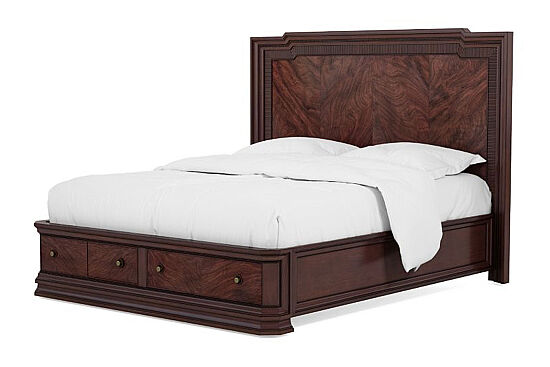 REVİVAL YATAK+2 KOMODİN KAHVE 221x184x173cm 328135-1730FB -HB-RS-328140 - 10