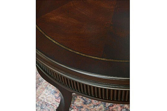 REVİVAL YUVARLAK YAN SEHPA KAHVE 71x71x61cm 328303-1730 - 4