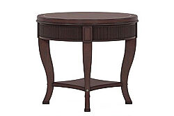 REVİVAL YUVARLAK YAN SEHPA KAHVE 71x71x61cm 328303-1730 - 6