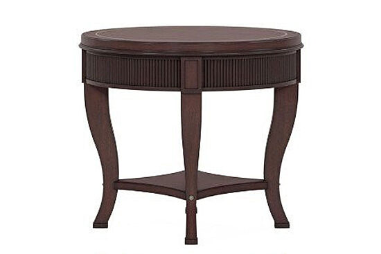 REVİVAL YUVARLAK YAN SEHPA KAHVE 71x71x61cm 328303-1730 - 6