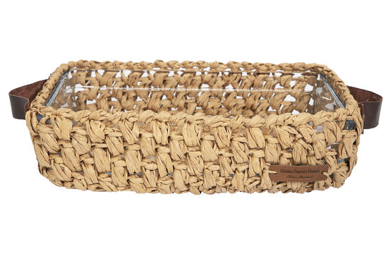 RIGONNI DIKDORTGEN SERVIS TABAGI 22X30 CM NATURAL - 3