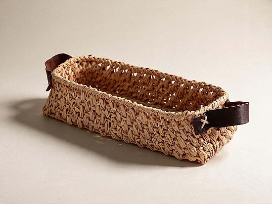 RIGONNI DIKDORTGEN TEPSI NATURAL 12x30cm - 1