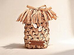RIGONNI KASIKLIK NATURAL 9x14cm - HOME SWEET HOME