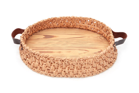 RIGONNI OVAL TEPSI NATURAL 29x34cm - 2