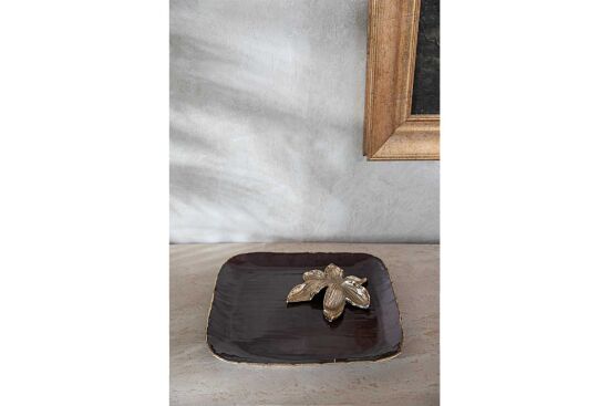 RITUAL Pride Dekoratif Tabak 31,5 cm L x 30 cm W x 3,5 cm H (25011 ) - 5