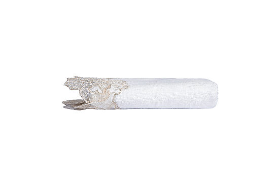 ROSALİN 30X50 HAVLU ECRU - 4
