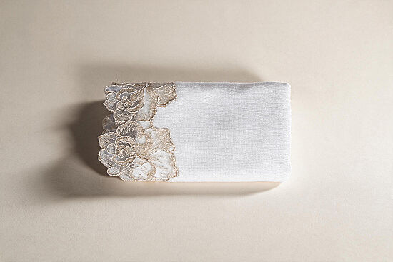 ROSALİN 30X50 HAVLU ECRU - 2