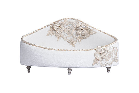 ROSALİN DEKORATİF OVAL KUTU - 1