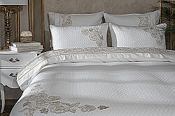 ROSALİN PİKE TAKIMI 240X250 CK 3 PRC KREM - KERVAN