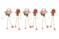 ROSE DREAM PECETE HALKASI 6 LI 23 cm - HOME SWEET HOME