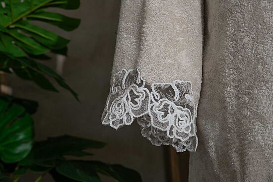 ROSE PERLA BORNOZ TAS L/XL BEDEN - 5