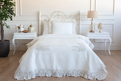 ROSE PERLA PIKE 180x270 cm TK. 2 PRC KREM - HOME SWEET HOME