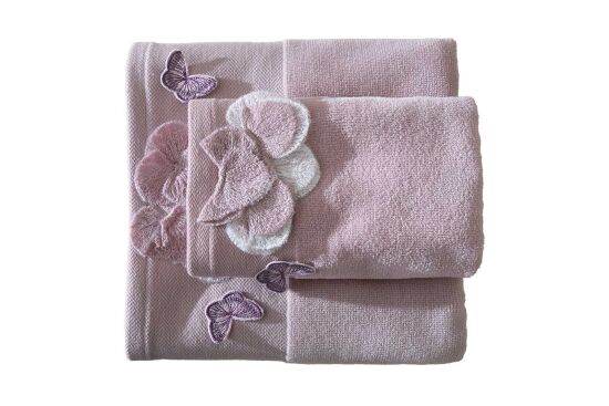ROSELİ 30X50 HAVLU PEMBE - 5