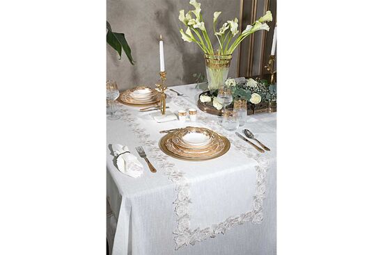 ROSELLE 40X160 RUNNER KREM - 3