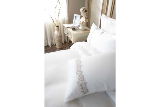 ROSELLE NEVRESİM KREM KING SIZE 260x240cm 6 PRC - 5