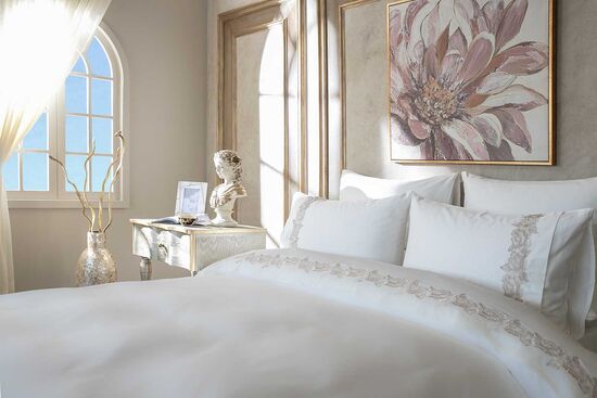 ROSELLE NEVRESİM KREM KING SIZE 260x240cm 6 PRC - 2