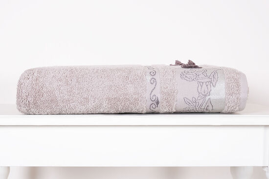 ROSINA 90X150 HAVLU GRI - 4
