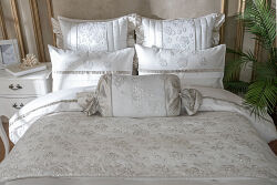 ROSLY ŞAL SET 65X240 4 PRC EKRU - KERVAN
