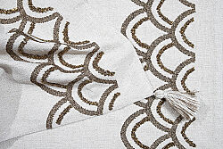 RUNNER 40x140 cm - KREM/YEŞİL - 1106 TR - 3