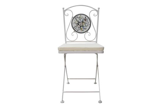 SANDALYE BEYAZ 37x35x89cm JF231000R - 3