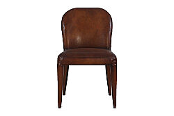 SANDALYE DERİ KAHVE 60x50x86cm C0663-1D B102 - 5
