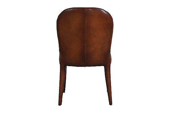 SANDALYE DERİ KAHVE 60x50x86cm C0663-1D B102 - 4