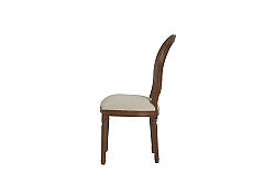 SANDALYE KOLSUZ KAHVE 50x60x98cm LJ-DC-003B - 6