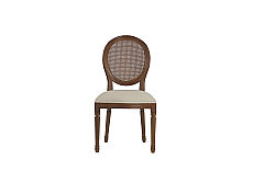 SANDALYE KOLSUZ KAHVE 50x60x98cm LJ-DC-003B - 4